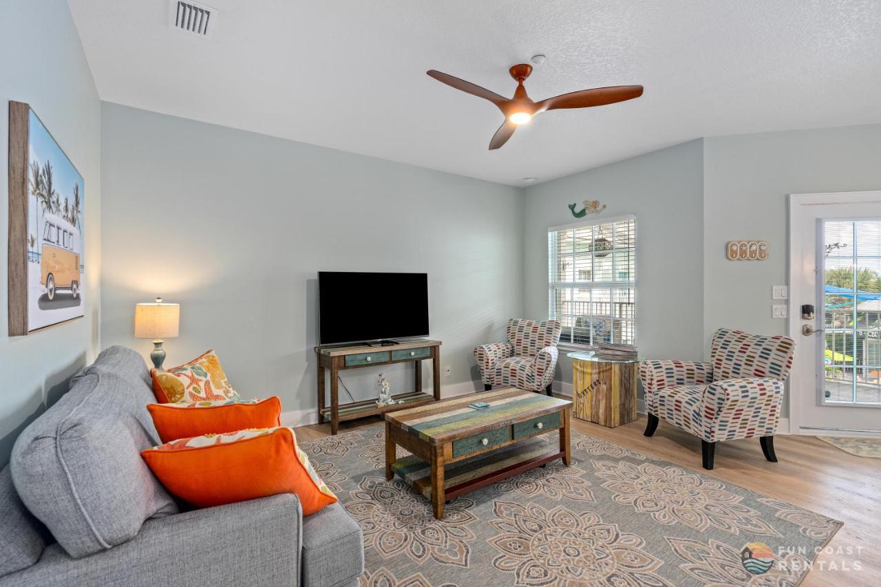 On Flagler Avenue! Dog Friendly With Balcony And Parking Walk To The Beach! New Smyrna Beach Esterno foto